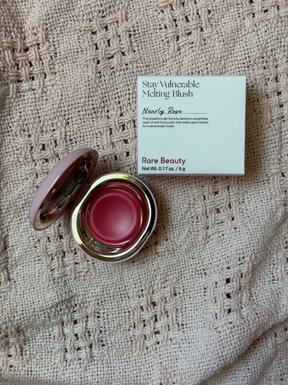 Rare Beauty Stay Vulnerable Melting Blush in Nearly Rose